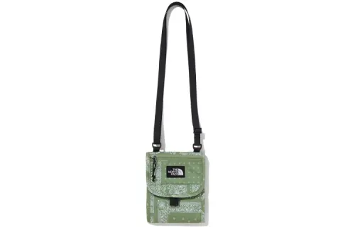 THE NORTH FACE 0.38L Shoulder Bag, Crossbody Bag, Outdoor Bag Polyester Green Unisex