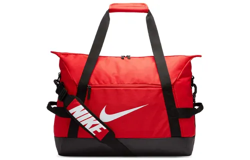 Nike Polyester Travel Bag Gym Bag Unisex Red