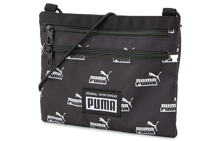 PUMA Polyester Shoulder Bag Regular Unisex Black
