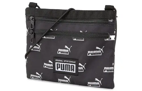 PUMA Polyester Shoulder Bag Regular Unisex Black