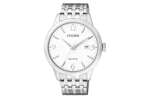CITIZEN Ecology Drive Collection Light Powered Quartz Movement Stainless Steel Strap Watch