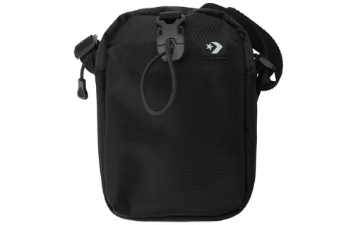 Converse Polyester Communication Bag, Shoulder Bag, Crossbody Bag Regular Men's Black
