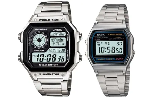 CASIO Unisex Pair Table Series 45mm Black Watch