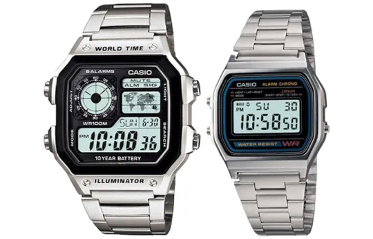 CASIO Unisex Pair Table Series 45mm Black Watch