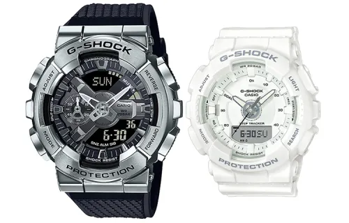 CASIO Unisex Pair Table Series Black Watch