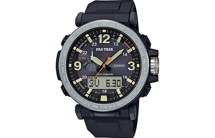 CASIO Men PRO TREK Black Watch PRG-600-1D