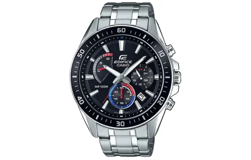 CASIO Men EDIFICE Black Watch EFR-552D-1A3V