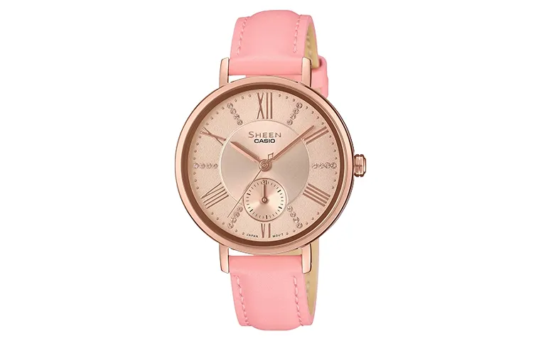 CASIO Women's SHEEN Gold Watch SHE-3066PGL-4A