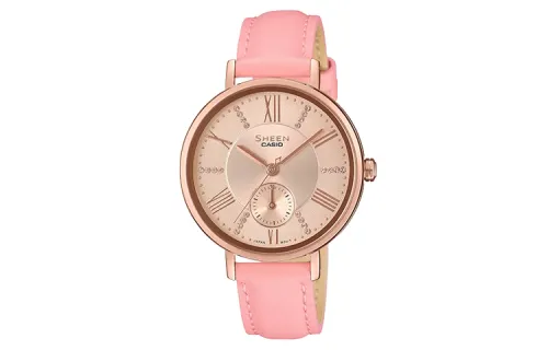 CASIO Women's SHEEN Gold Watch SHE-3066PGL-4A
