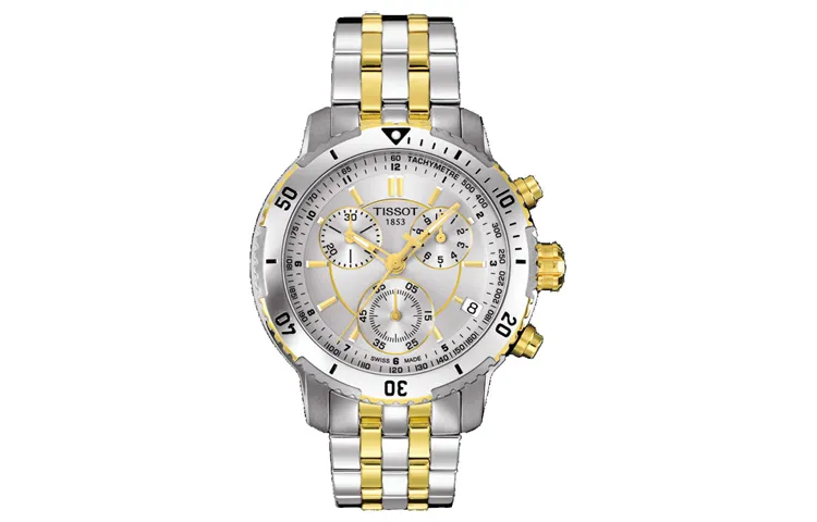 TISSOT PRS 200 Collection Quartz Movement Men's Watches Watch 41mm Silver Dial Stainless Steel Case