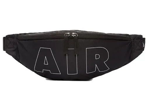 Nike Polyester Sports Bag, Shoulder Bag, Crossbody Bag, Fanny Pack Regular Unisex Black