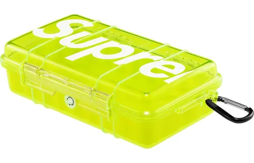 Supreme FW19 Polycarbonate Storage Box, Shoulder Bag Unisex Yellow