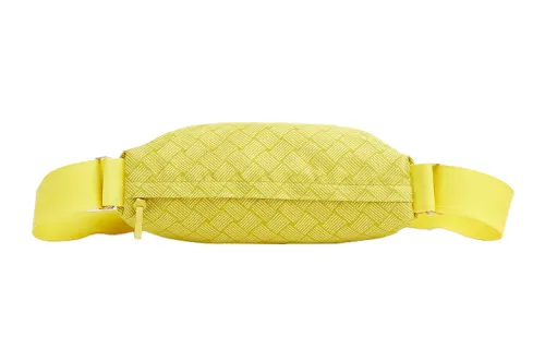 Bottega Veneta Zip Closure Fabric Fanny Pack Men's Yellow