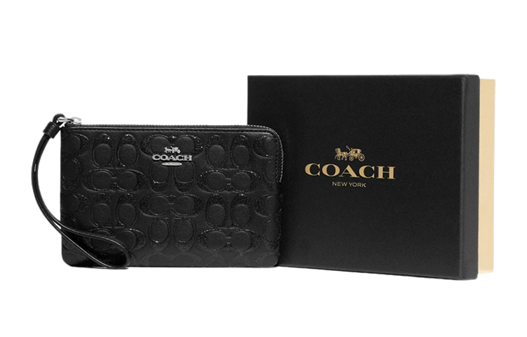 Женская сумка COACH Boxed 16 (черная) — фото 1