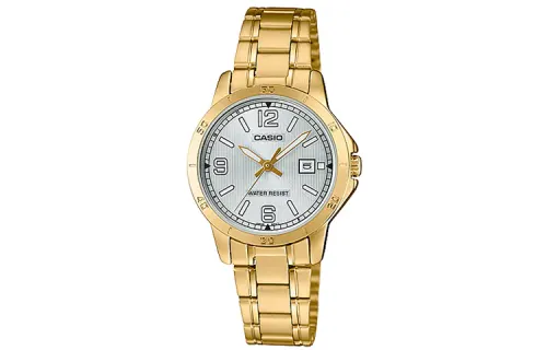 CASIO Women's Standard Series Silver Watch LTP-V004G-7B2