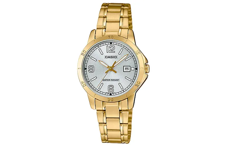 CASIO Women's Standard Series Silver Watch LTP-V004G-7B2