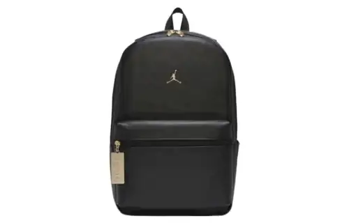 Jordan Leather Backpack Regular Unisex Black
