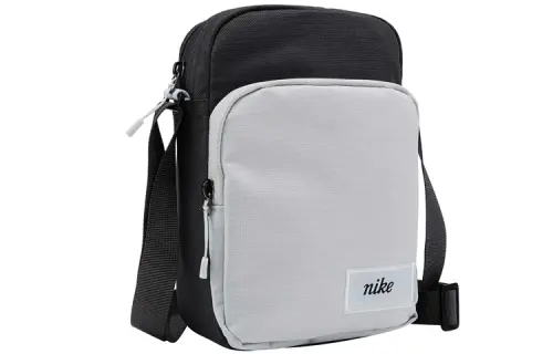 Nike Zoom Heritage Fabric Shoulder Bag, Crossbody Bag Regular Unisex Gray