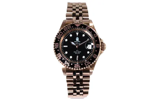 A BATHING APE Bape Watch Quartz Movement Metal Strap Watch Unisex Black Dial 1G30 182 029