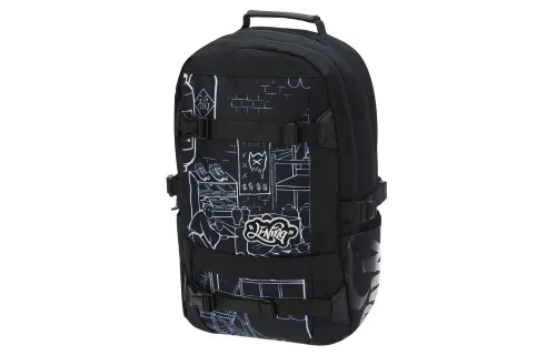 Li Ning Fabric Backpack Regular Unisex Black