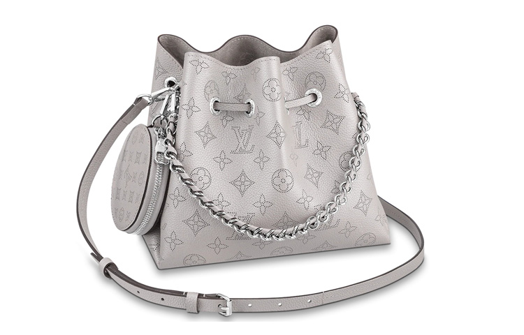 LOUIS VUITTON Bella Engraved Cow Leather Moonlight Goddess Bucket Bag, Shoulder Bag, Crossbody Bag, Handbag Women's