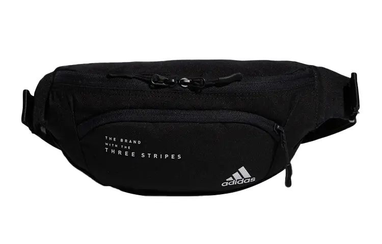 Adidas Polyester Shoulder Bag, Crossbody Bag, Fanny Pack Regular Unisex Black