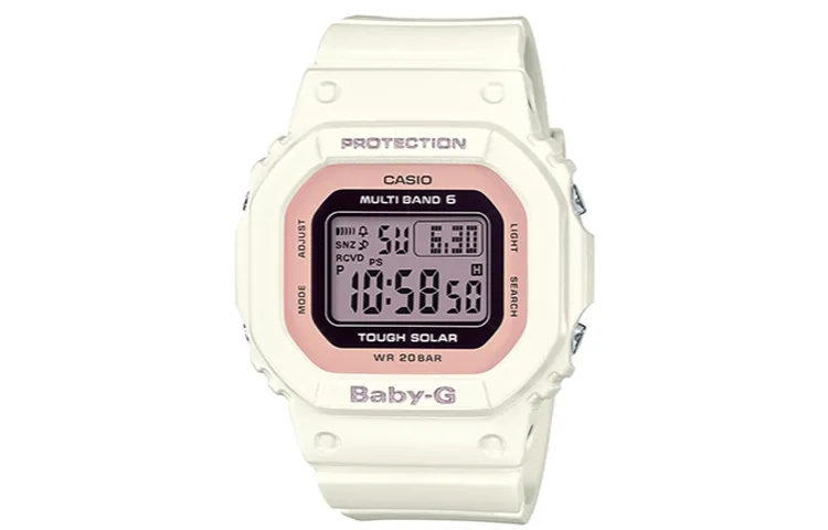 CASIO Women's BABY-G White Watch BGD-5000U-7DPR