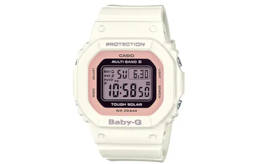 CASIO Women's BABY-G White Watch BGD-5000U-7DPR