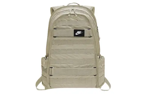 Nike Polyester Backpack Regular Unisex Khaki