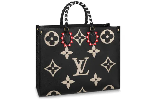 LOUIS VUITTON Crafty Onthego Gm Black