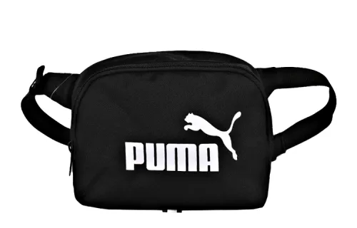 PUMA Fabric One Shoulder Crossbody Fanny Pack Regular Unisex Black