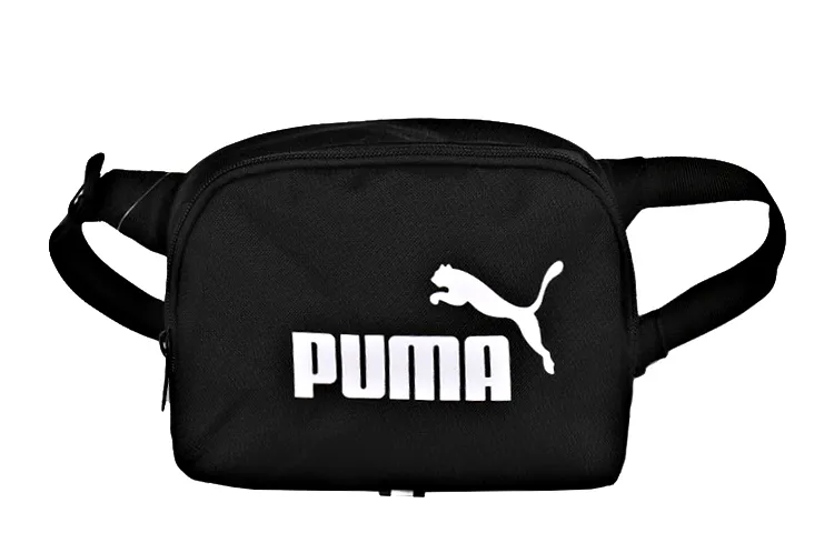 PUMA Fabric One Shoulder Crossbody Fanny Pack Regular Unisex Black