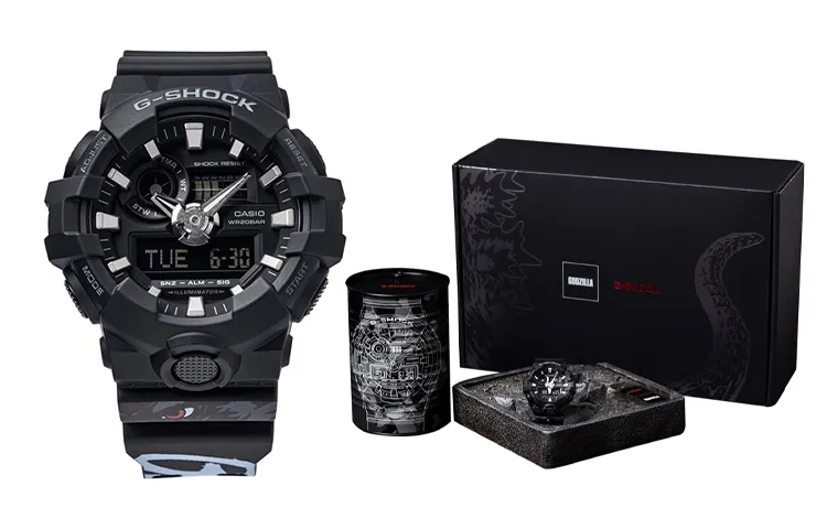 CASIO Men Black Watch GA-700-1BPRG