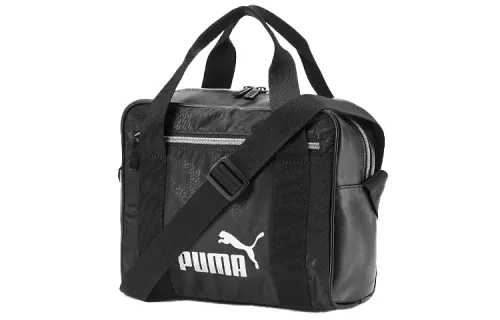 PUMA Artificial Leather Crossbody Bag, Shoulder Bag Unisex Black