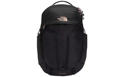 THE NORTH FACE 31L Backpack Outdoor Bag Polyester Wave Black Women's