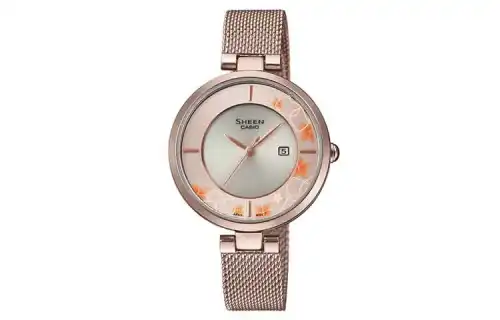 CASIO Women's SHEEN Silver Watch