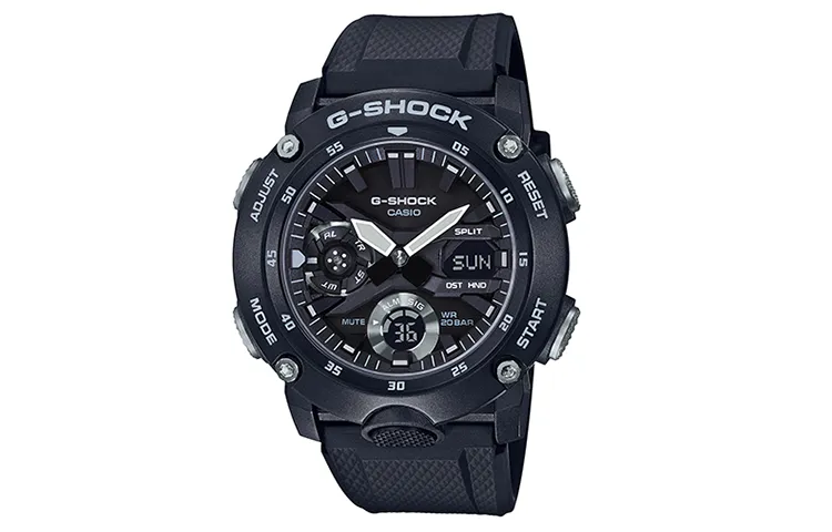 CASIO G-Shock GA-2000S-1APR Black Watch GA-2000S-1APR