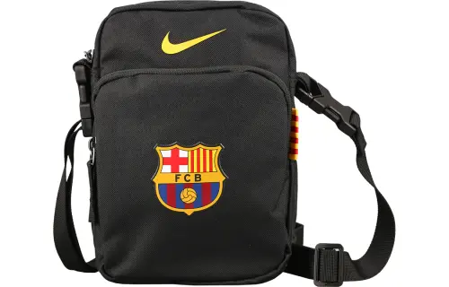 Nike Barça Fabric Shoulder Bag, Crossbody Bag Regular Men's Black