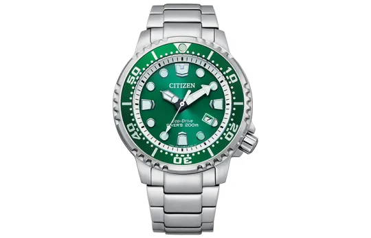 CITIZEN Promaster Collection Light Powered Quartz Movement Stainless Steel Strap Watch Men's Watches