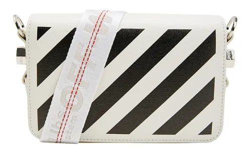 OFF WHITE Diagonal Stripe Crossbody Bag