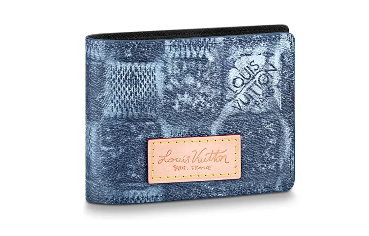 LOUIS VUITTON Multiple Wallet Damier Salt Marine