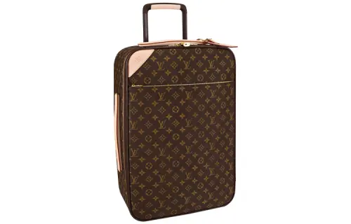 LOUIS VUITTON Canvas Coating Suitcase Luggage 20 Inch Unisex Brown