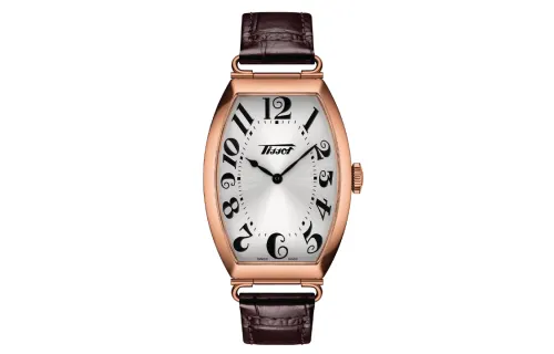 TISSOT Porto Collection Quartz Movement Women's Watch 42.5mm Silver Dial Stainless Steel Case