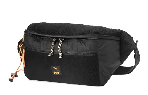 PUMA Large Capacity Sherpa Crossbody Bag, Sling Bag, Fanny Pack Regular Unisex Pure Black