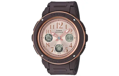 CASIO Women's BABY-G Coffee Watch BGA-150PG-5B1