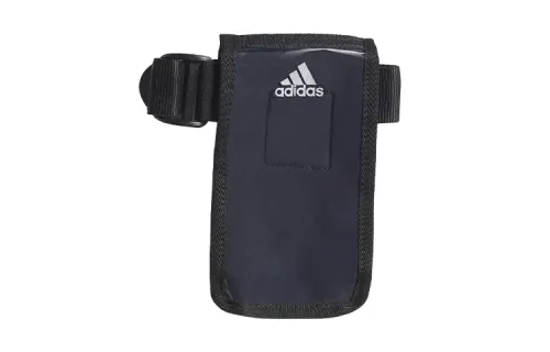 Adidas Nylon Fabric Cell Phone Pouch Clutch Medium Unisex Black