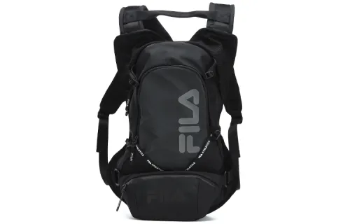 FILA Fabric Backpack Regular Unisex Pitch Black