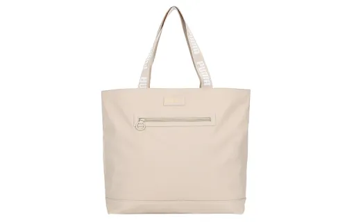 PUMA Textile, Artificial Leather Handbag, Shoulder Bag Regular Unisex White