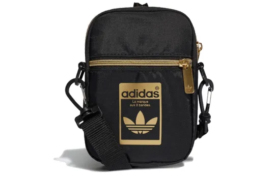 Adidas Originals Polyester Shoulder Bag, Crossbody Bag Regular Unisex Black