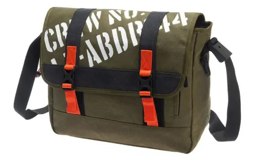 Li Ning Wave Fabric Crossbody Bag, Shoulder Bag Unisex Army Green